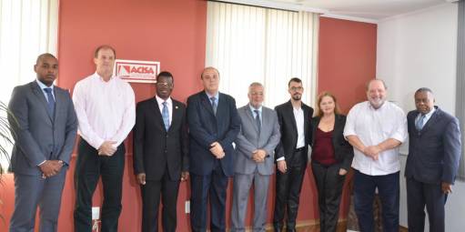 Cônsul da República da Costa do Marfim visita ACISA